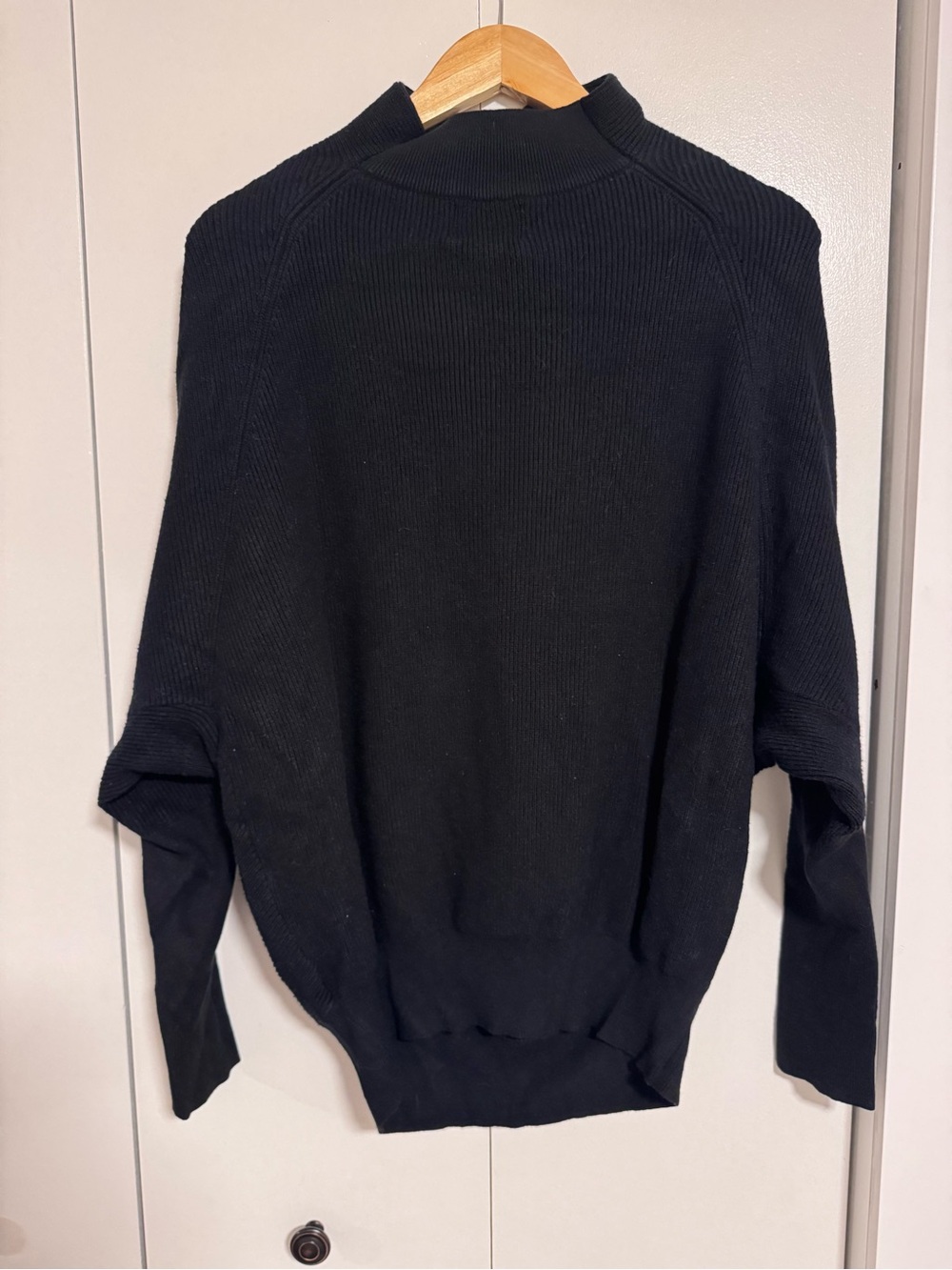 Women’s Black ottoman Sweater